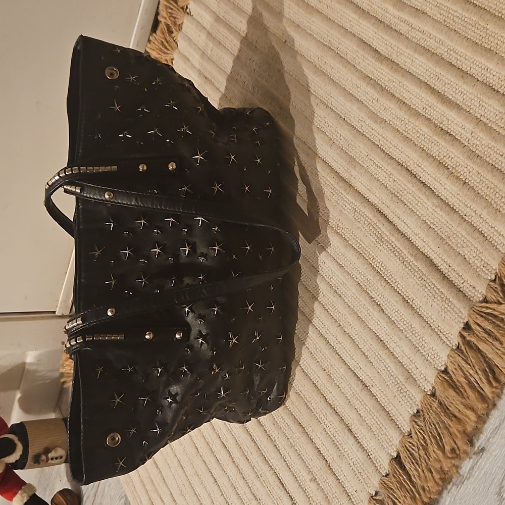 PRICE DROP!! 💥💥 Jimmy Choo Black Star Studded Women's Bag